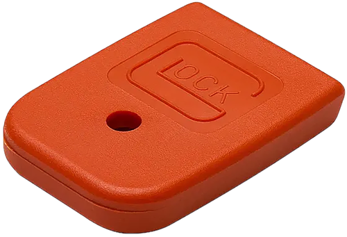 Glock Magazine Floor Plate, 45ACP & 10MM, Orange, Packaged