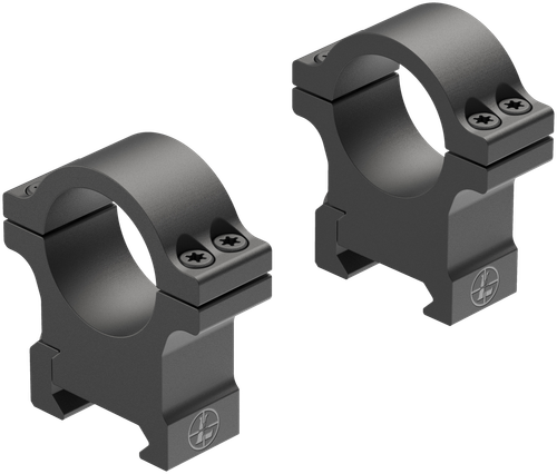 Leupold Open Range 3/8" Rimfire, Rings, 30mm, Medium Height, Matte Finish, Black