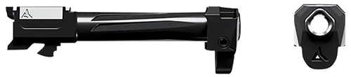 Radian Weapons RAMJET, Barrel with AFTERBURNER Compensator, 9mm, Radianite Finish, Black, INTRA-LOK Mounting System, Fits GLOCK 43
