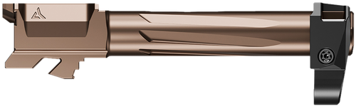 Radian Weapons RAMJET, GLOCK 43X, Barrel with AFTERBURNER Compensator, 9mm, Radianite Finish, Bronze, INTRA-LOK Mounting System, Fits GLOCK 43X