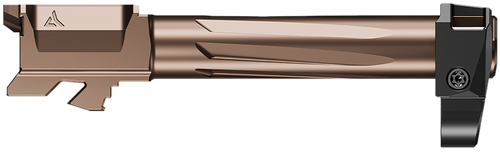 Radian Weapons RAMJET, Barrel with AFTERBURNER Compensator, 9mm, Radianite Finish, Bronze, INTRA-LOK Mounting System, Fits GLOCK 48