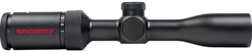 Winchester Supreme Optics SupremeScope, 2-7X Magnification, 32mm Objective, 1" Main Tube, 2nd Focal Plane, Plex Reticle, Black