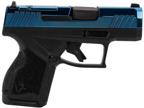 Taurus GX4 3.0 9mm, 3.38" Barrel, Blue PVD Slide, Black Frame, 13rd