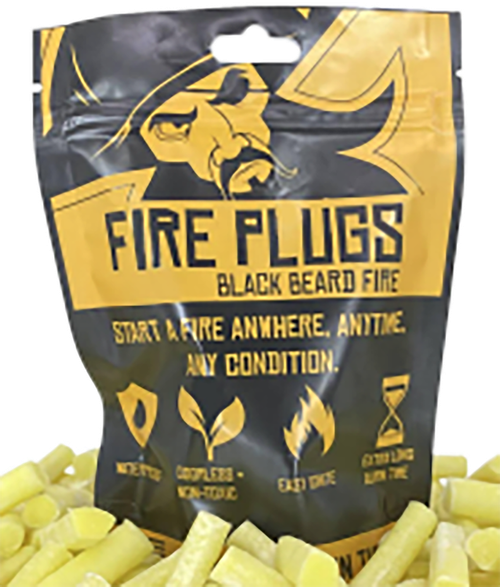 Black Beard Fire Starters Fire Plug 50 Fire Plugs