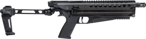 Kel-Tec P50 5.7x28mm, 9.6" Threaded Barrel, 1/2X28 Thread Pitch, Ambidextrous, Black, Brace, 2x50rd Mags