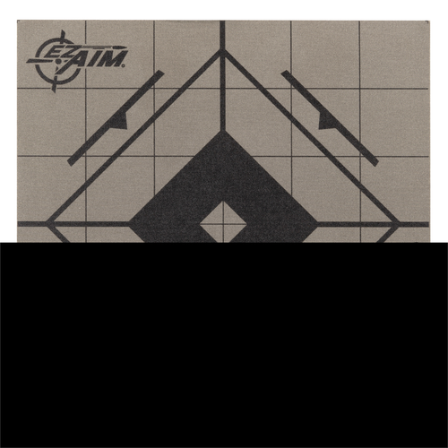 Allen Thermal Target Sight-In Grid Hanging Paper 6" x 6" Black/Gray