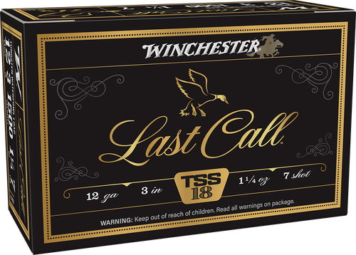 Winchester Last Call 12 Ga, 3", 1 1/4oz Tungsten 7.5 Shot, 10/Box