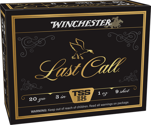 Winchester Last Call 20 Ga, 3", 1oz Tungsten 9 Shot, 10/Box