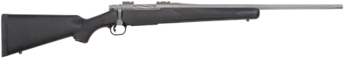 Mossberg Patriot Full Size 350 Legend 4rd,22" Stainless Cerakote Fluted Threaded Barrel, Drilled & Tapped Stainless Cerakote Stainless Steel Receiver, Black Fixed Synthetic Stock