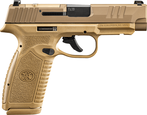 FN Reflex MRD XL 9mm, 3.8" Barrel, Flat Dark Earth, Optic Ready, 10rd