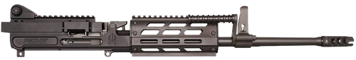 FightLite Mission ConfigurableDual-Feed Upper Receiver Assembly, 5.56mm, 16.25" Quick-Change Barrel, Fits AR-15 Lower, M-Lok Handguard, Adjustable Sight Set, Black