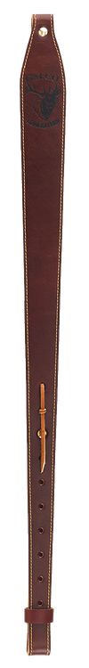 Galco Tapered Sling 2" W x 29"-42" L Adjustable Cordovan Brown Leather for Rifle/Shotgun