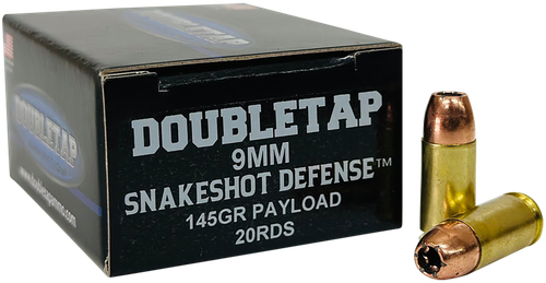 DoubleTap Ammunition Snake Shot 9mm 20rd Box
