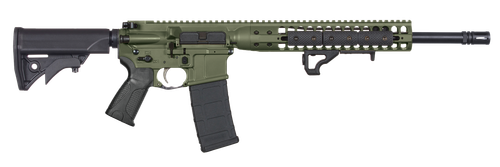 LWRC IC-DI 300 Blackout, 16" Threaded Barrel, Olive Drab Green, Adjustable Stock, 30rd