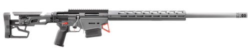 Ruger Precision Custom Shop 6MM GT, 26" Heavy Threaded Barrel, APA Brake, Black-Stealth Gray, Magpul Grip, Adj Trigger, M-Lok, Folding Adj Stock, 2x10rd