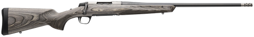Browning X-Bolt 2 Hunter Full Size 7mm PRC 3rd,24" Matte Blued Threaded Sporter Barrel, Drilled & Tapped Stainless Steel Receiver, Fixed Gray Laminate Stock, Radial Muzzle Brake