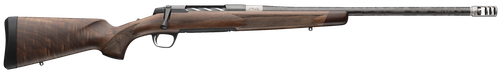 Browning X-Bolt 2 Medallion 6.5 Creedmoor 4rd,22" Carbon Fiber Wrapped Threaded Barrel, Matte Blued Drilled & Tapped Steel Receiver, Fixed Grade V/VI Walnut Stock, Recoil Hawg Muzzle Brake