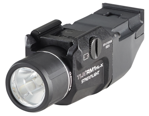 Streamlight TLR RM 1 HL-X, Weaponlight, 1,000 Lumens, 22,000 Candela, Black, Includes Key Kit, (1) SL-B9 Battery Pack, and USB-C Cord