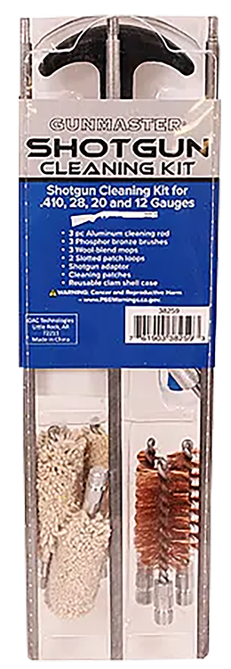 DAC Gunmaster UniversalCleaning Kit, 16 Pieces, Comes in Reusable Clamshell