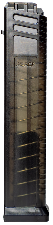 Grand Power Magazine, Stribog, 45 ACP, 10 Round, Fits SP45A3, Translucent Clear
