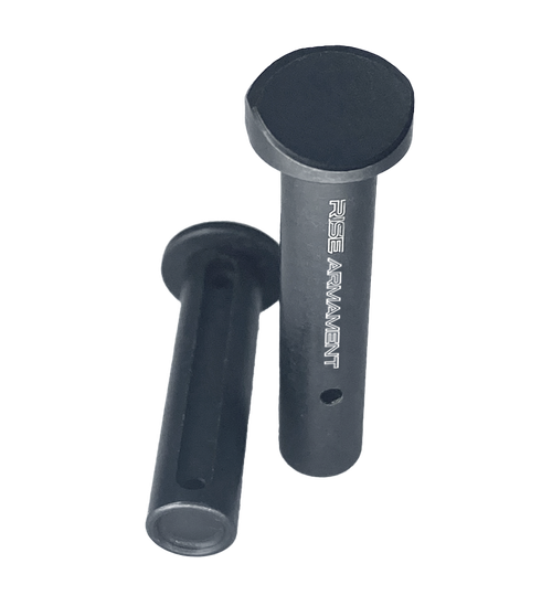 Rise Armament Takedown and Pivot Pins, Fits AR-15, Matte Finish, Black
