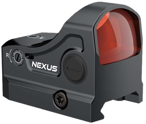 TRUGLO Nexus, Red Dot, 22mm Objective, 3 MOA Dot, Black, Includes Picatinny Mount