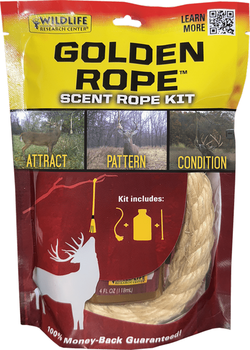Wildlife Research Golden Rope Scent Rope Kit Deer Attractant