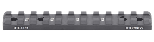 Leapers Optic Mount Matte Black Anodized Aluminum Aluminum