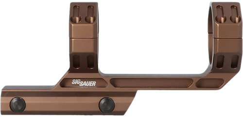 Sig Sauer Alpha-MSR, Scope Mount, 30mm, 1.535" Height, 0 MOA, Anodized Finish, Coyote Brown, Fits Picatinny