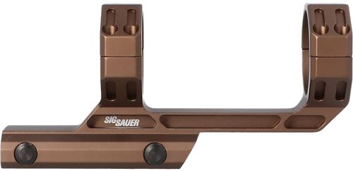 Sig Sauer Alpha-MSR, Scope Mount, 34mm, 1.535" Height, 0 MOA, Anodized Finish, Coyote Brown, Fits Picatinny