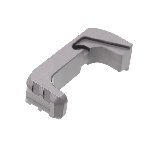 Tyrant Extended Magazine Release Glock Gen4-5 Grey Aluminum