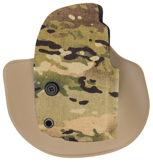 Safariland Gravity, Outside Waistband Holster, Paddle Attachment, Cordura Finish, MultiCam, Fits GLOCK 17/19, Laminate Contruction