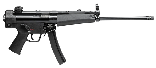 H&K SP5L 9mm Luger 10+1 16.50" Black Threaded Barrel Black