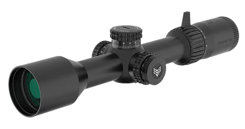 Swampfox Optics Kentucky Black 2-12x44mm 30mm Tube Sharpshooter MOA Reticle