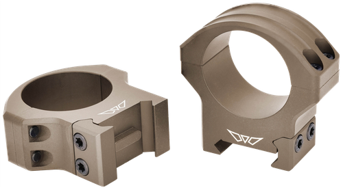 Warne HyperLite Dark Earth Cerakote MagnaFusion Alloy 30mm Tube Maxima/Weaver/Picatinny Fits Tikka