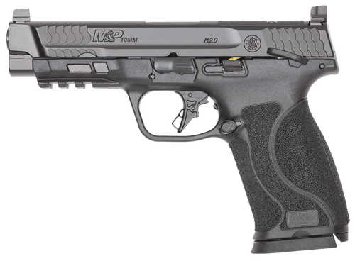 Smith & Wesson M&P M2.0 10mm, 4.6" Barrel, 3-Dot Sights, Optics Ready, 2x10rd Mags