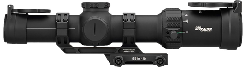 Sig Sauer TANGO MSR Compact 1-10X Magnification, 2nd Focal Plane, Illuminated BDC 10 Reticle, 24mm Objective, 30mm Main Tube, Black, Includes ALPHA MSR 1.535" Mount