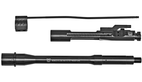 Rosco Bloodline, 10.5" Barrel, 5.56mm, Melonite Finish, Includes Gas Block, Gas Tube and BCG, Government Profile