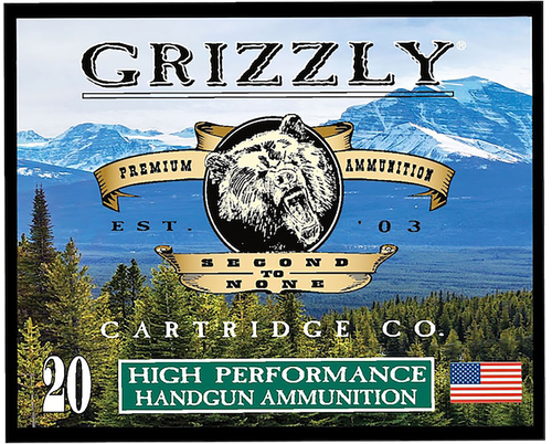 Grizzly Ammo 44Mag+P 240gr Jacketed Hollow Point 20 Per Box