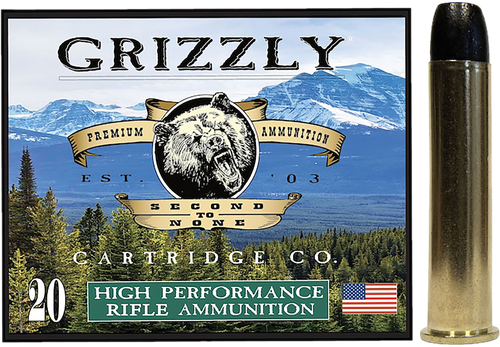 Grizzly Ammo 45-70 Gov 405grrd Nose Flat Point, 20rd Box