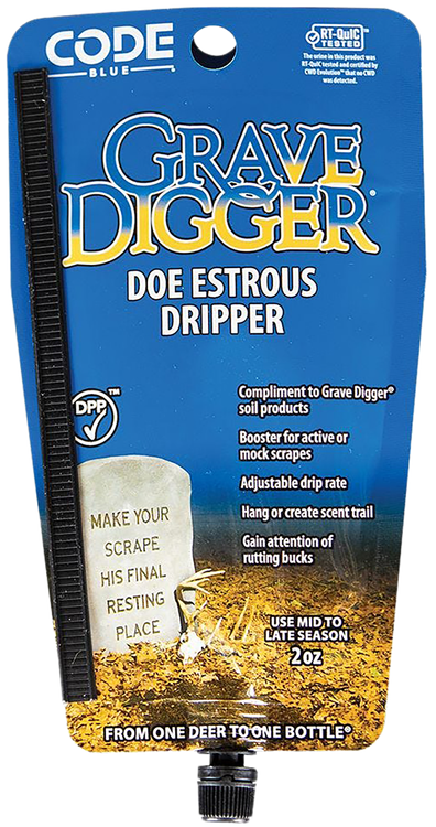 Moultrie Grave Digger Doe Estrous Deer 2 oz Dripper