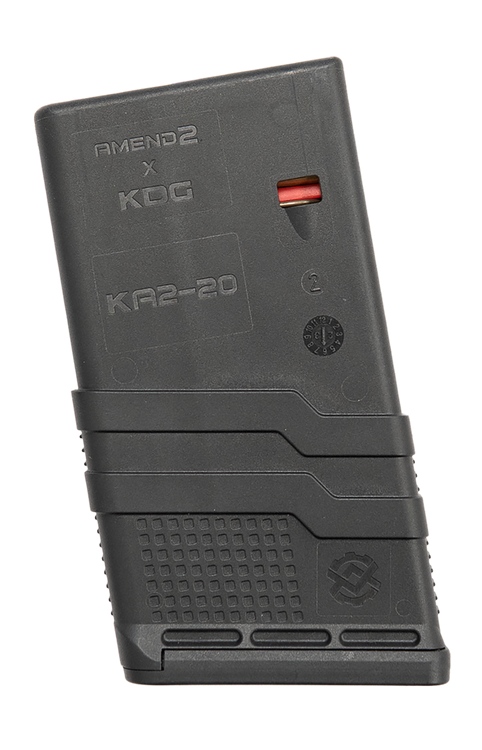 Amend2 Magazine, Mod 3, 762NATO, 20rd, Fits SCAR 17, Polymer, Black