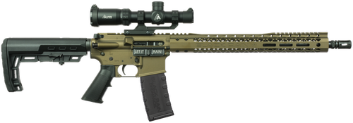 Black Rain Ordnance Spec15 w/Optic Pckage ROTR 5.56 NATO 30+1 16" Barrel, Burnt Bronze Receiver, M-LOK Handguard, Magpul Stock, Alpen 1-4x24mm