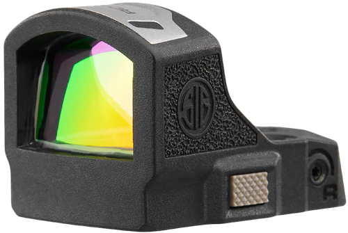 Sig Sauer Romeo-RS Compact, Green Dot, 1X Magnification, 24mm Objective, 6 MOA, Black, For RMSc Footprint
