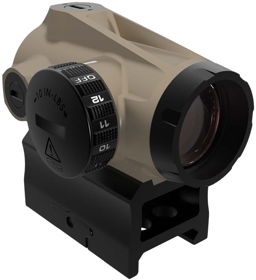 Sig Sauer ROMEO MSR GEN II, Red Dot, 20mm Objective, 2 MOA Dot, Matte Finish, Flat Dark Earth, Includes Absolute Co Witness Mount