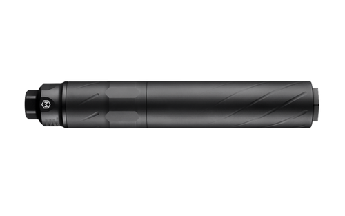 Maxim Defense PRS-338 338 Caliber, Aluminum Construction with Grade 5 Titanium Thread Insert, Anodized Black