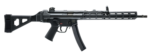 H&K SP5L 9mm Luger 10+1 16.50" Overall Black M-LOK Handguard, Aluminum Receiver, SB Tactical Brace & Polymer Grip