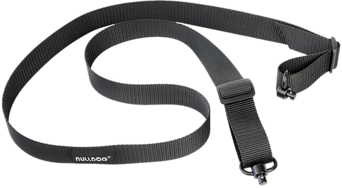 Bulldog Cases Two Point Sling, Deluxe Quick Detach Push Button Swivels, Poly Oxford Nylon Construction, Black