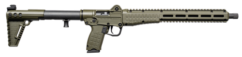 Kel-Tec SUB2000 Gen3 10mm Auto, 16.15" Threaded Barrel, Picatinny Rail, M-Lok Handguard, Rotating Forend, 3-Position Adjustable Stock, Olive Drab Green Finish, Glock 20 Grip, 15rd