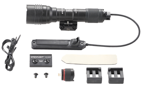 Streamlight Protac Railmount Hl-X USB - Includes Remote Switch, Tail Switch, Remote Retaining Clips, Mounting Hardware, 18650 USB Battery & USB Cord - Box